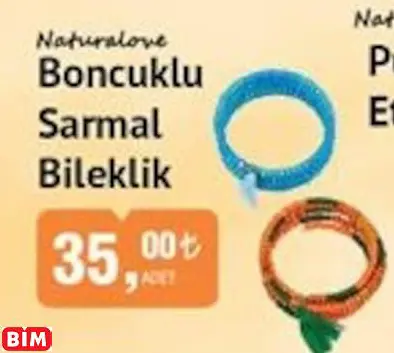 NATURALOVE BONCUKLU SARMAL BİLEKLİK